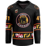 MD Jr Black Bears Adult Player Sublimated Jersey