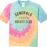 Red Bank Generals Youth Tie-Dye Tee