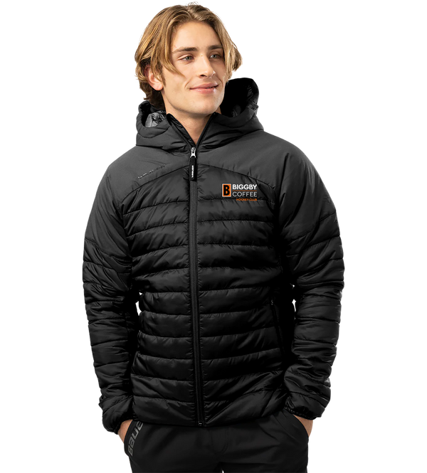 Biggby Coffee Hockey Club Bauer Adult Team Puffer Jacket