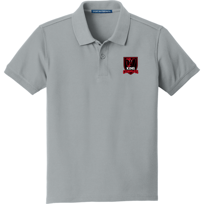 King Cobras Youth Core Classic Pique Polo