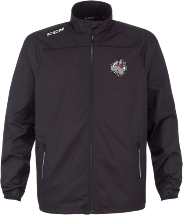 CCM Youth Lightweight Warm Up Jacket - CT Whalers Tier 2